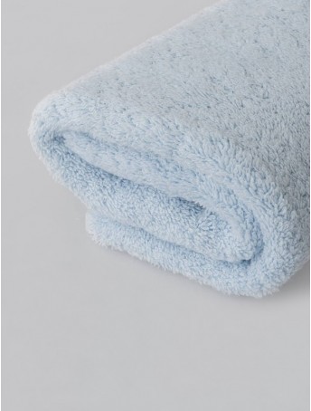 Coppia Asciugamani Spugna Premium - Azzurro-cielo