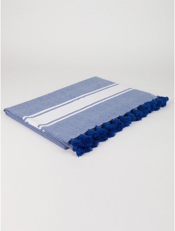 Classic fouta with tassels - Royal