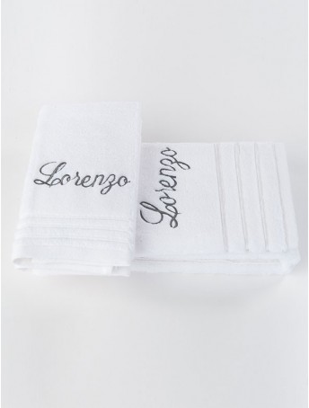 Customized "Coccola" Sponge Set of Hand Towels