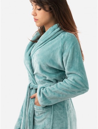 Cashmere Effect Dressing Gown