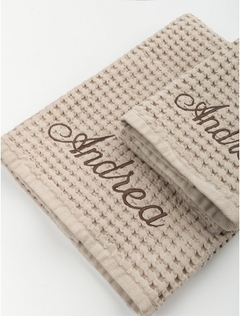 Customized "Nettare" Set of Hand Towels