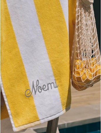 Customized "Cayman" Beach Towel
