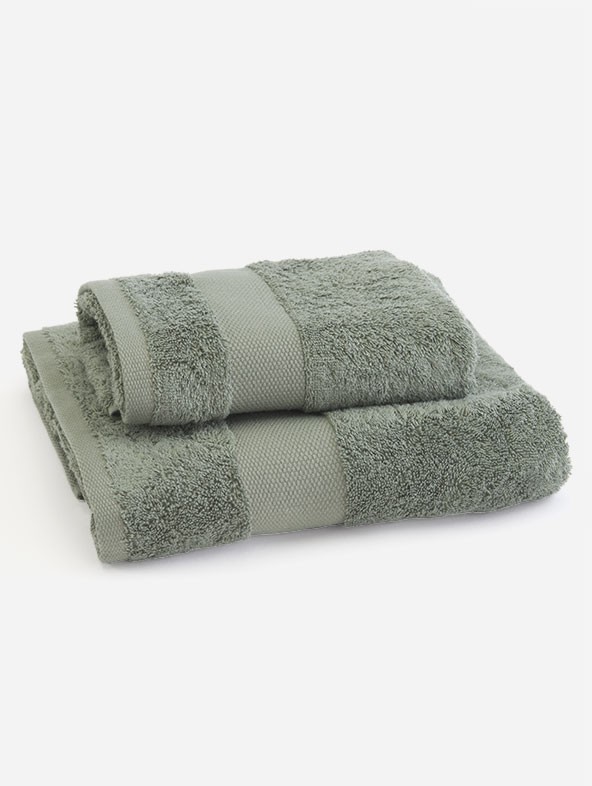 Coppia asciugamani spugna - Bosco